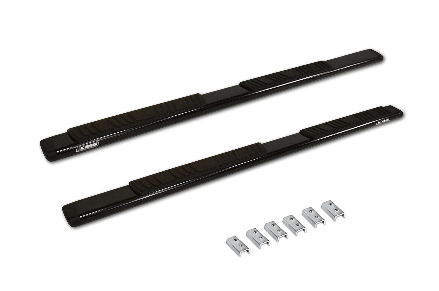 5 Inch OE Xtreme Low Profile SideSteps With Mounting Bracket Kit Polished Stainless Steel 2009-2025 Dodge Ram 150/2500/3500 Go Rhino