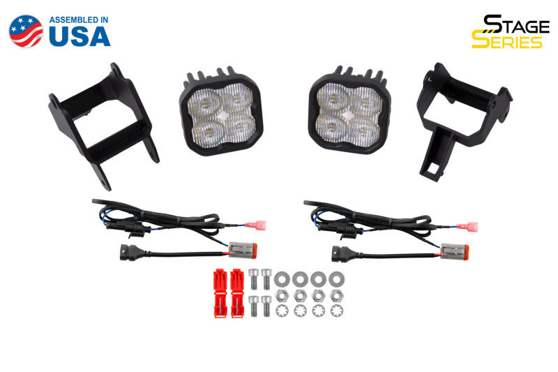Diode Dynamics SS3 Max Type SDX Kit ABL - White SAE Fog