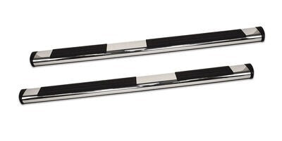 6 Inch OE Xtreme Composite SideSteps Kit 80in Long Chrome + Brackets Chrome 1999-2006 Silverado/Sierra 150 2001-2013 Silverado/Sierra 2500/3500 Go Rhino