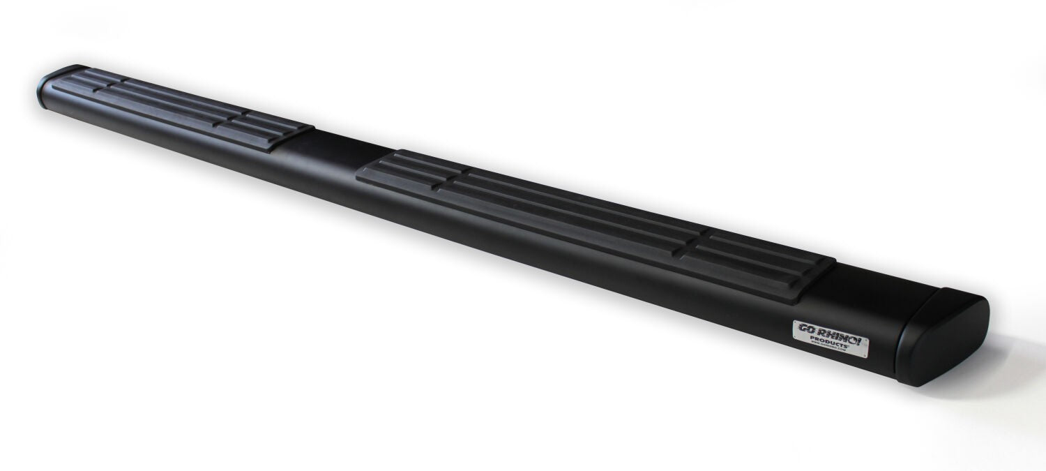 6 Inch OE Xtreme Composite SideSteps Kit + 4 Brackets Per Side (Gas Only) Black 2007-2018 Silverado/Sierra 1500 2015-2018 Silverado 2500/3500 HD Go Rhino