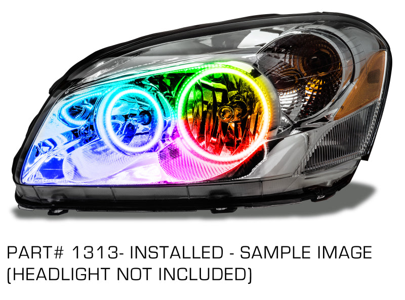 Oracle Buick Lucerne 06-11 Halo Kit - ColorSHIFT w/ BC1 Controller