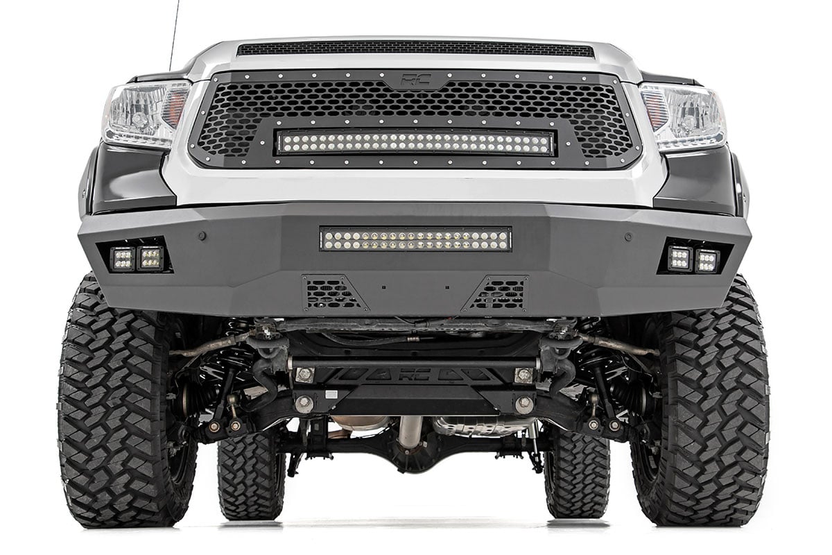 Vertex 2.5 Reservoir Coilovers Front 6 Inch Toyota Tundra 4WD (2007-2021) Rough Country