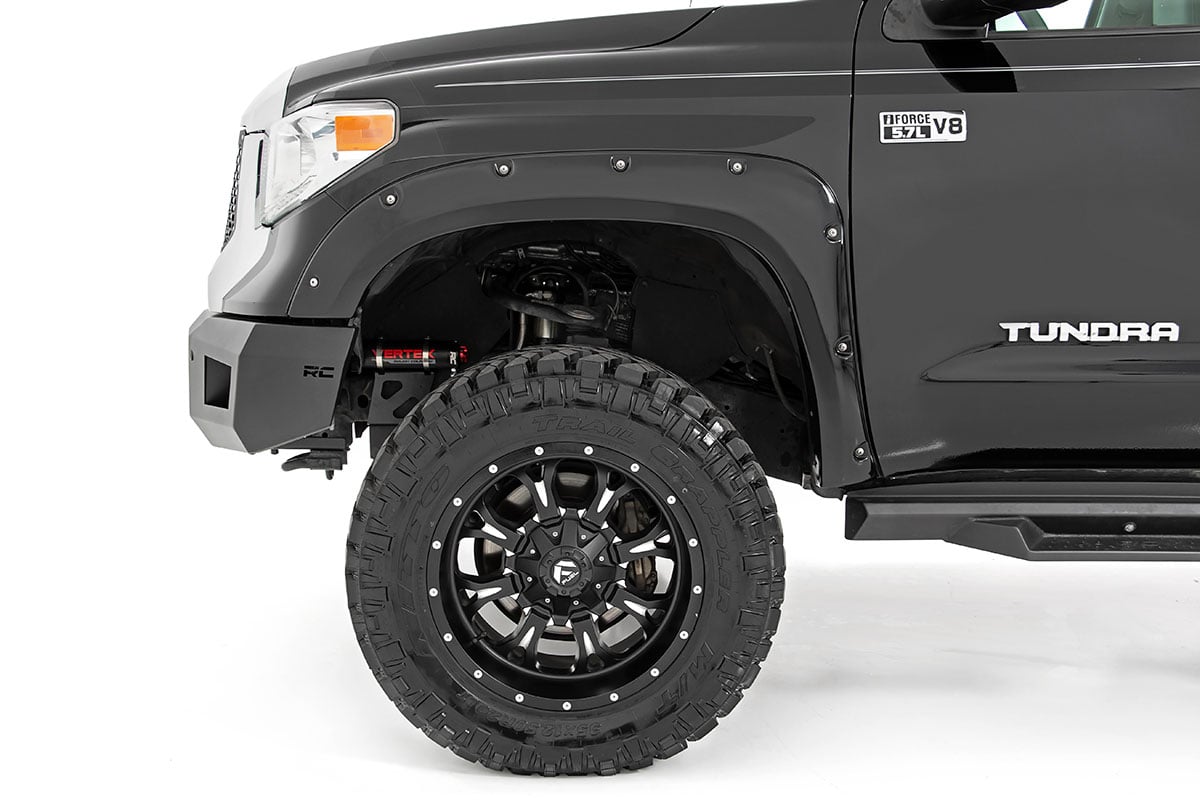 Vertex 2.5 Reservoir Coilovers Front 6 Inch Toyota Tundra 4WD (2007-2021) Rough Country