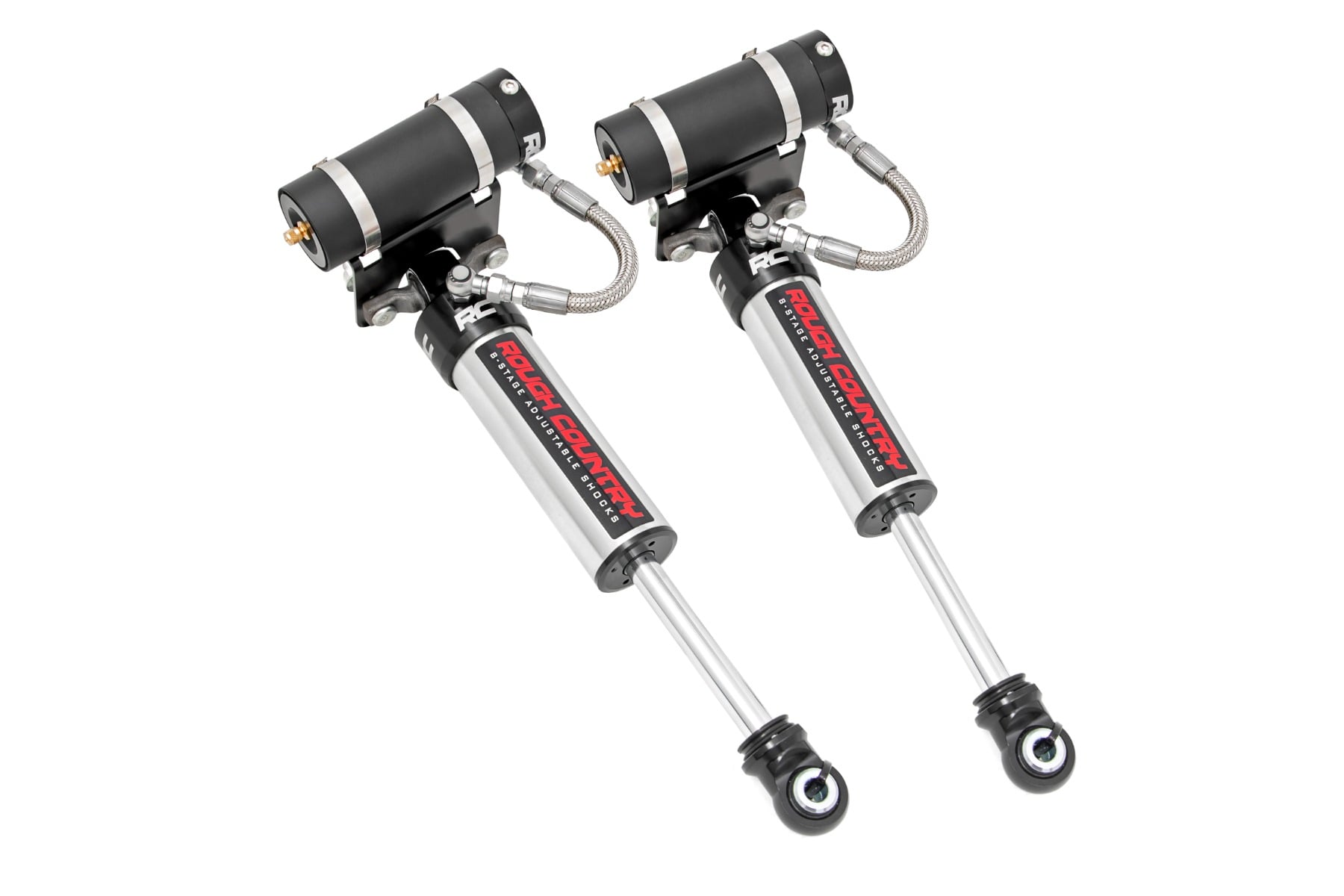 Vertex 2.5 Reservoir Front Shocks 5-7.5 Inch NTD Lifts Only Silverado/Sierra 2500HD/3500HD (11-26) Rough Country