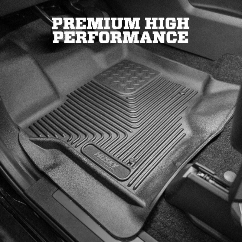 Husky Liners 14-16 Toyota Tundra CrewMax Cab Pickup X-Act Contour Black 2nd Seat Floor Liner