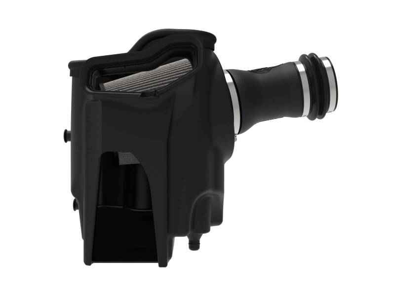 afe Magnum FORCE Open Element Intake for Ford Diesel Trucks 20-25 V8-6.7L, featuring a sleek design for improved airflow.