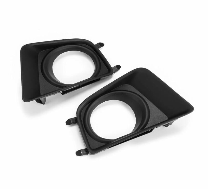AlphaRex bezel and wiring kit for 2012-2015 Toyota Tacoma, designed for fog light installation without included fog lights.