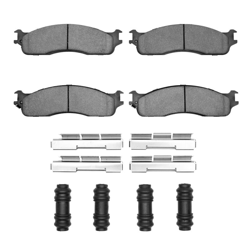 R1 03-08 Dodge Ram 1500 Pickup Front Semi Met Pads & Hardware Kit