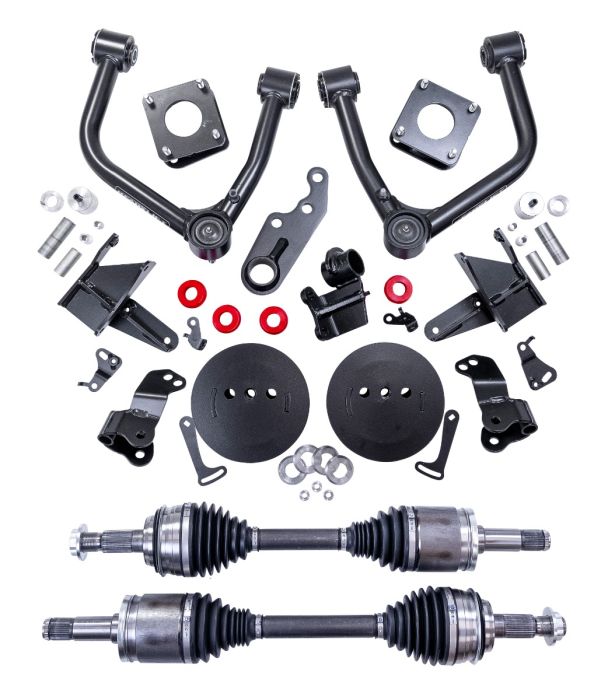 3 Inch SST Lift Kit Equipped With Load-Leveling Rear Height Control Air Suspension Or Adaptive Variable Suspension And CV Axle 22-25 Toyota Tundra ReadyLIFT