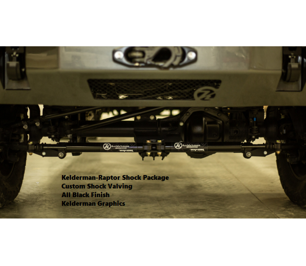 Kelderman Dual Steering Stabilizer Kit 05-22 Ford F-250/350 SuperDuty