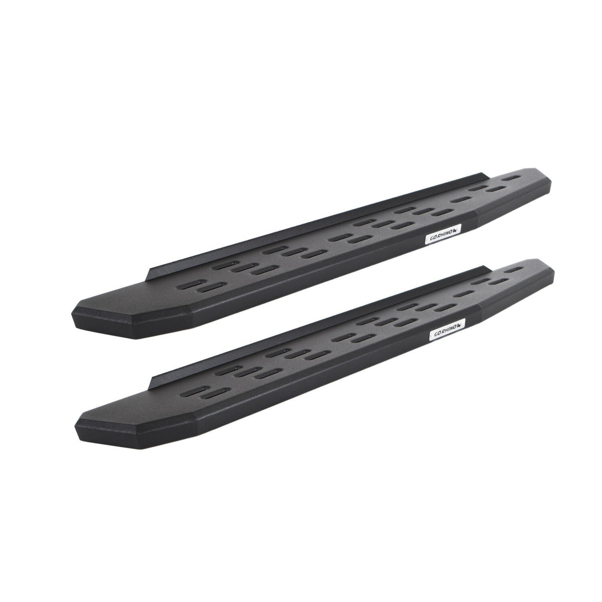 RB20 Runing Boards Boards Only Textured Black 2007-2025 Jeep WranglerJK/JL 2017-2025 Ford F-250/F-350 Go Rhino