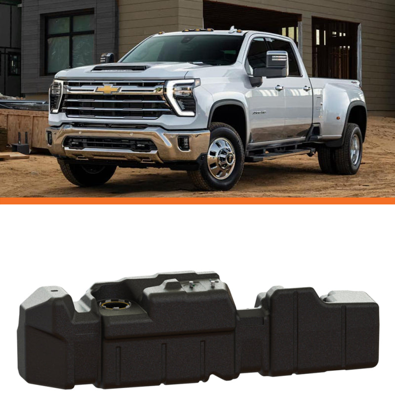Titan Fuel Tanks 20-24 GM 2500/3500 Duramax Crew Cab Long Bed 60 Gallon XXL Mid-Ship Fuel Tank