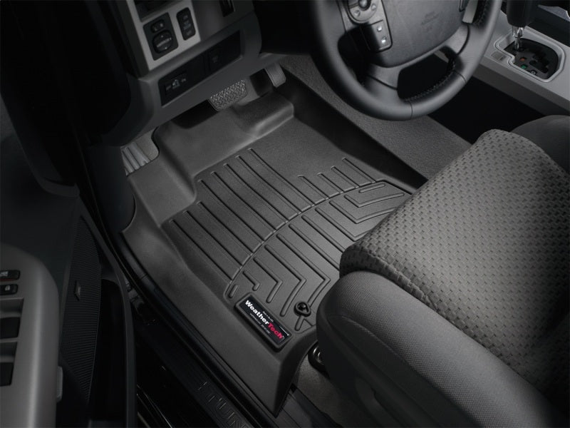 WeatherTech 07-09 Toyota Tundra Front FloorLiner - Black