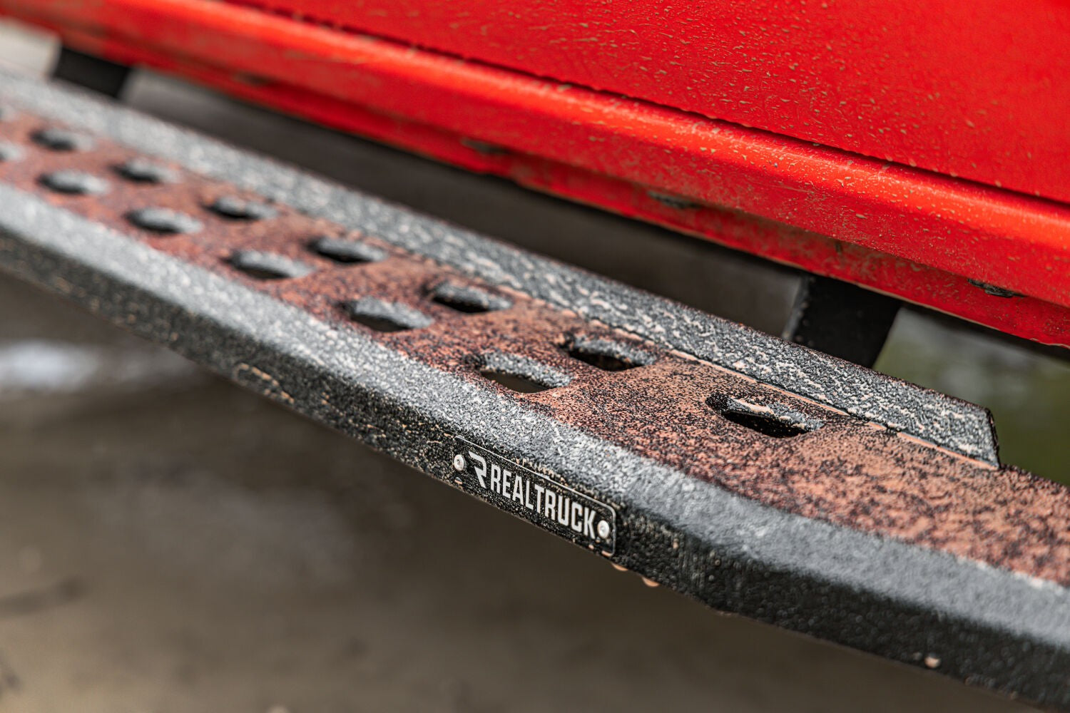 RB30 Slim Line Running Boards W/Bracket Kit Bedliner 2024-2025 Toyota Tacoma Go Rhino