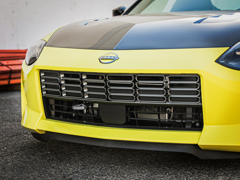 aFe CONTROL Tow Hook for Nissan Z 2023-2025 V6-3.0L, enhancing towing capability and performance for offroad enthusiasts.