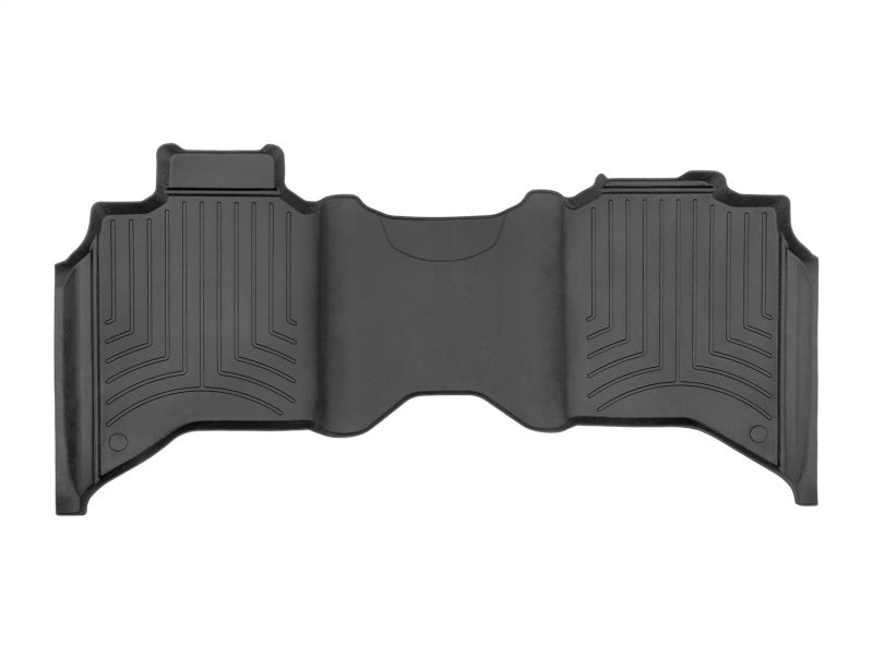 WeatherTech 2019+ Ram 2500/3500 Crew Cab (1st Row Bucket Seating) Rear FloorLiner HP - Black
