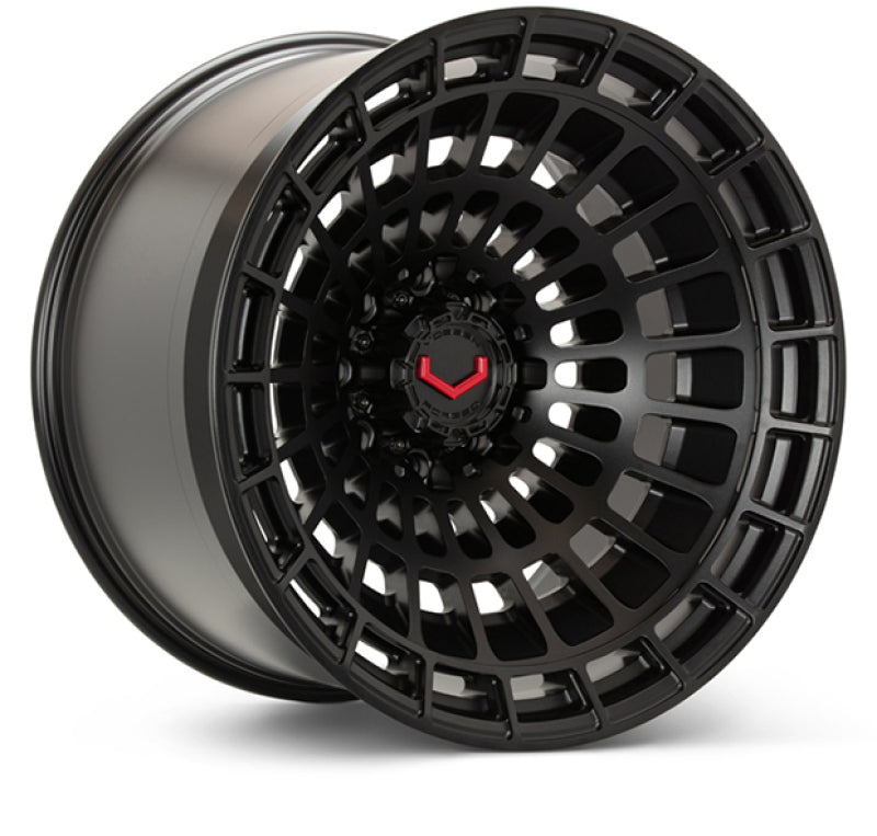 Vossen LCX-04 22x12 - 8x180 - ET44 - Ultra Deep - 124.3 - Satin Black Wheel