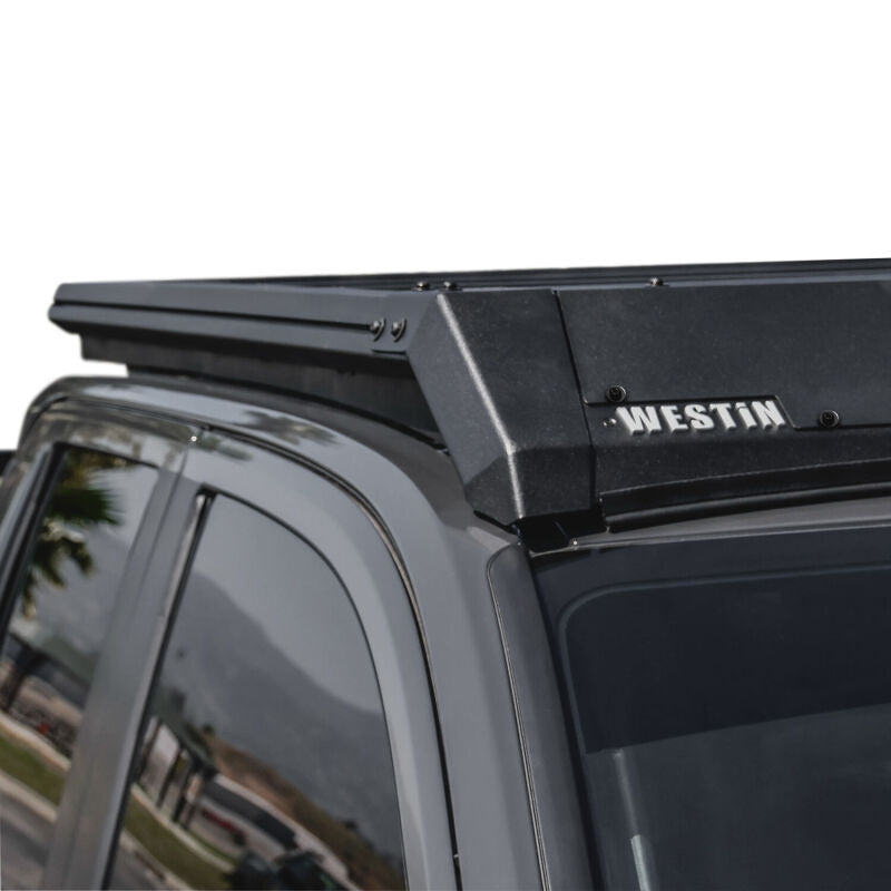Westin 24-26 Toyota Tacoma Double Cab Mesa Roof Rack - Textured Black