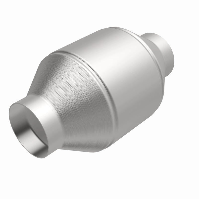 MagnaFlow Univ Cat Conv 2.5in Inlet/Outlet Center/Center Round 3in Body L x 5in W x 8.75in Overall L