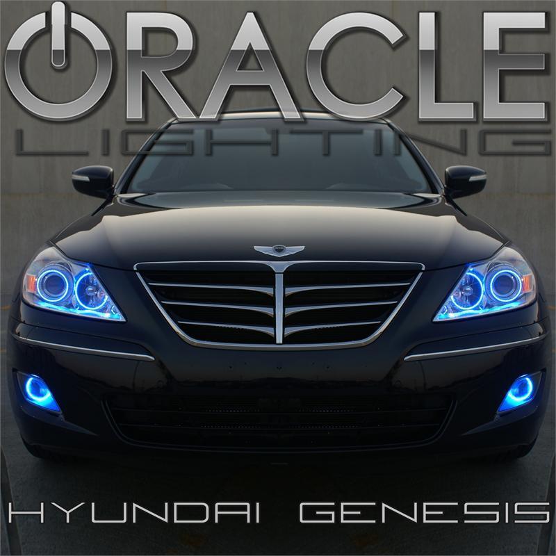 Oracle Hyundai Genesis 09-10 Halo Kit - ColorSHIFT w/ 2.0 Controller