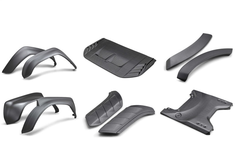 Ford Racing 22-24 Ford Bronco Raptor Carbon Fiber Appearance Kit - Matte Finish