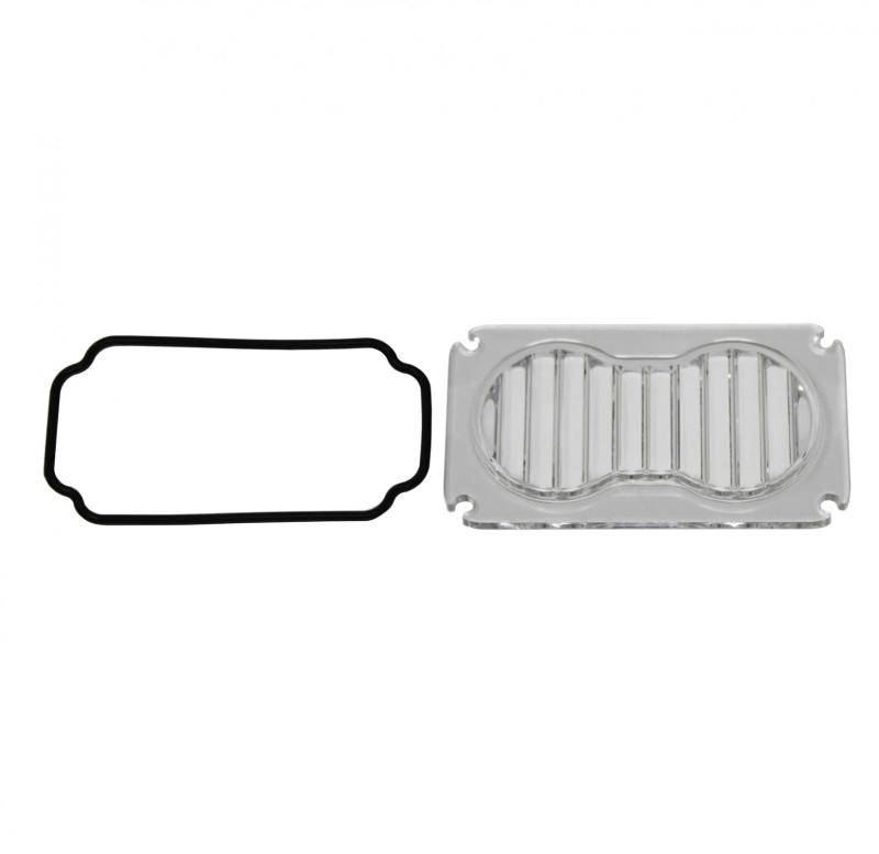 Baja Designs S2 Wide Cornering Lens Kit with lens and rubber gasket for enhanced off-road lighting performance.