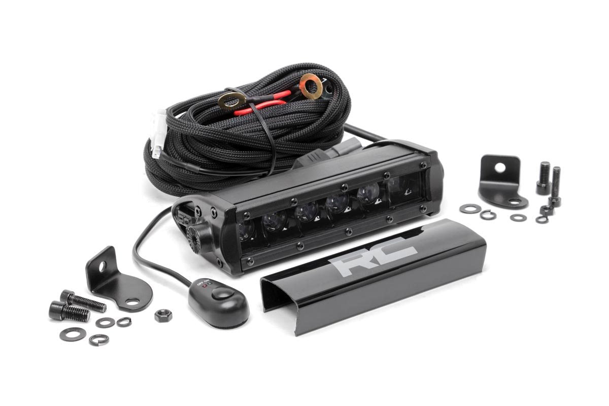 ROUGH COUNTRY 6-INCH CREE LED LIGHT BAR (SINGLE | BLACK SERIES)