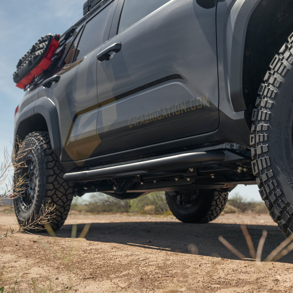 2025+ Toyota 4Runner Rock Slider Steps