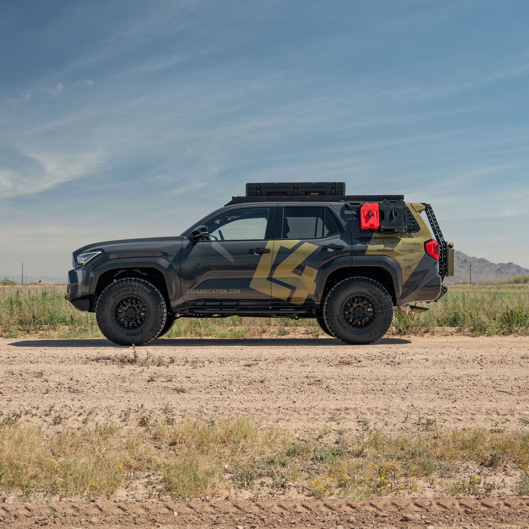2025+ Toyota 4Runner Rock Slider Steps