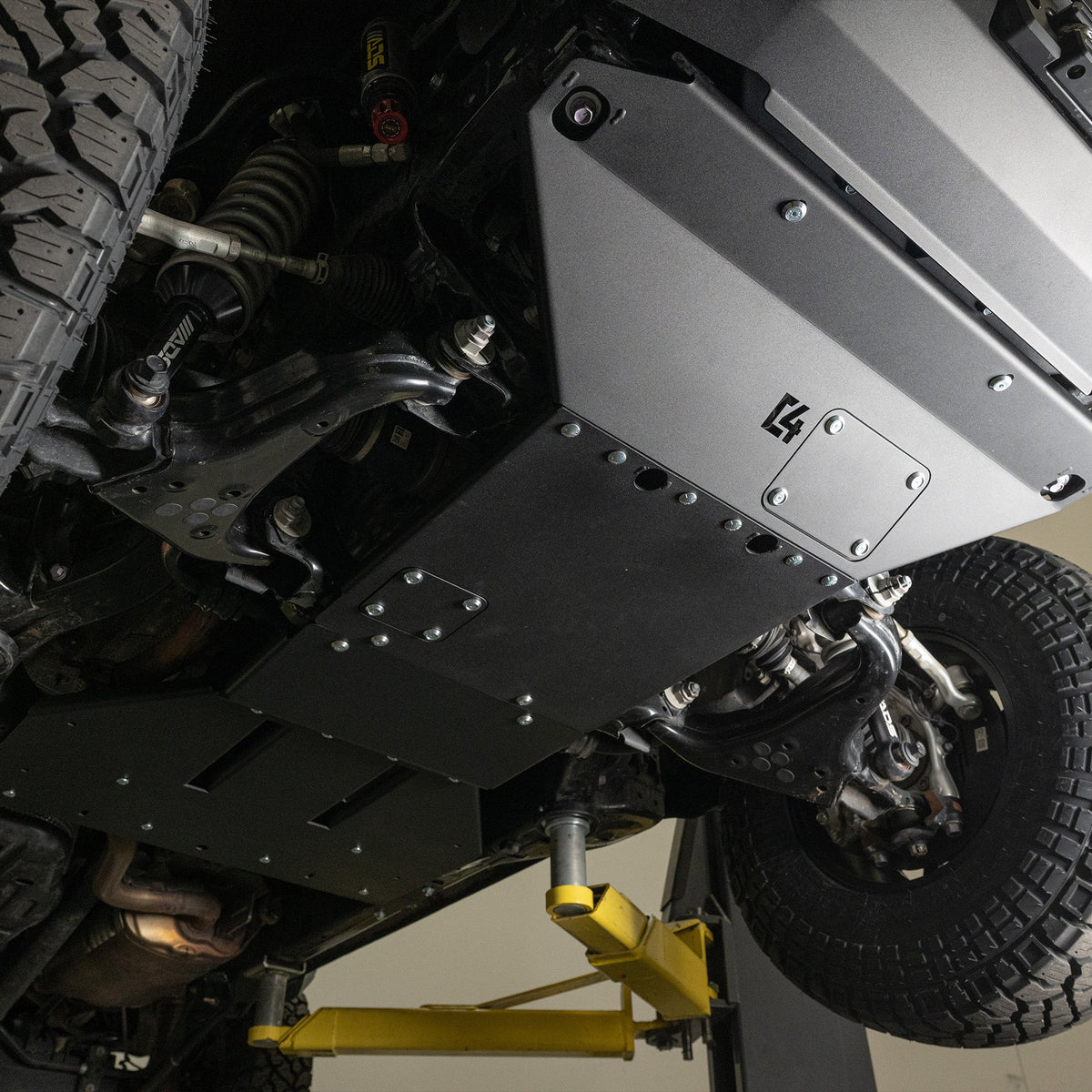 2024+ Toyota Land Cruiser Rear Skid Plates