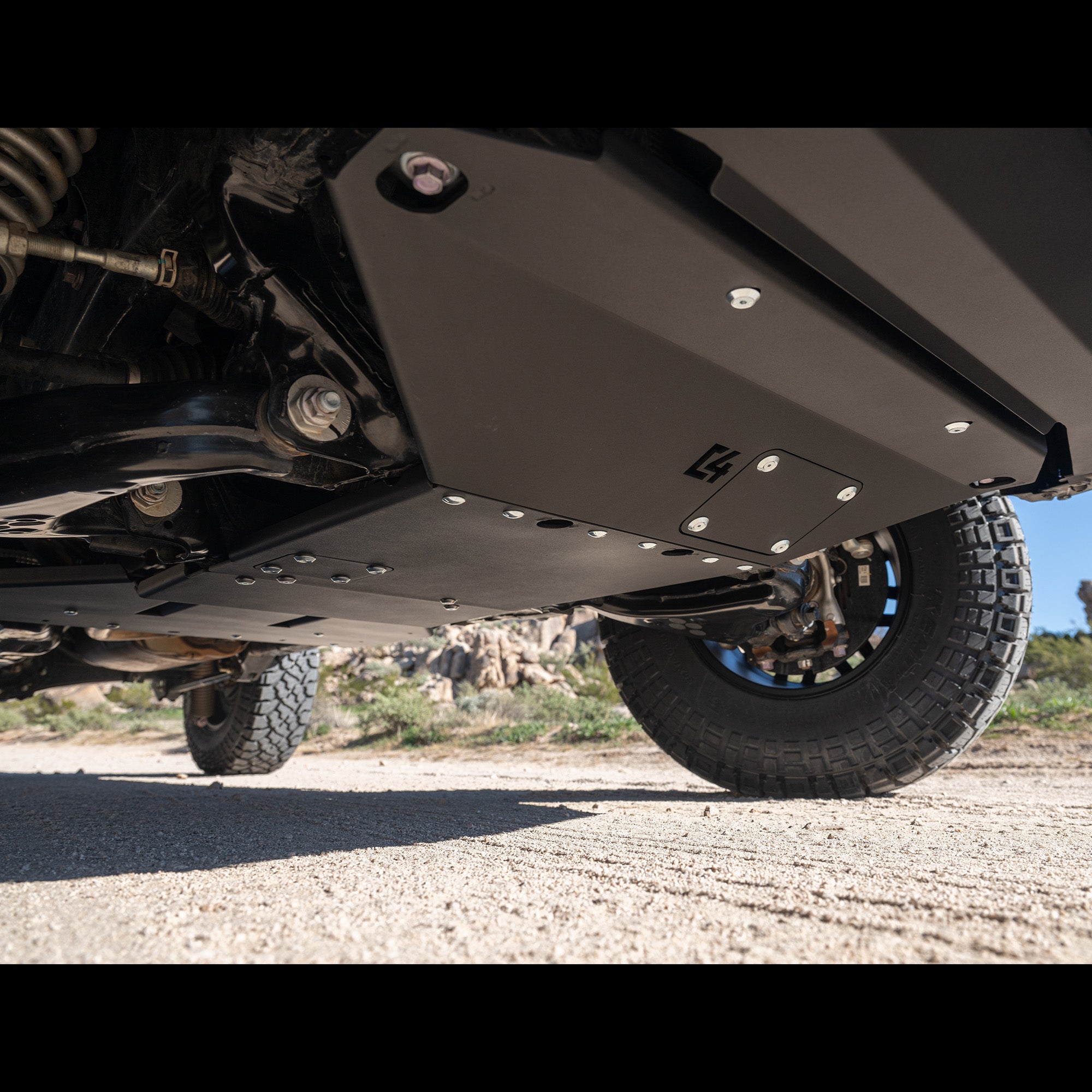 2025+ Toyota 4Runner Rear Skid Plates