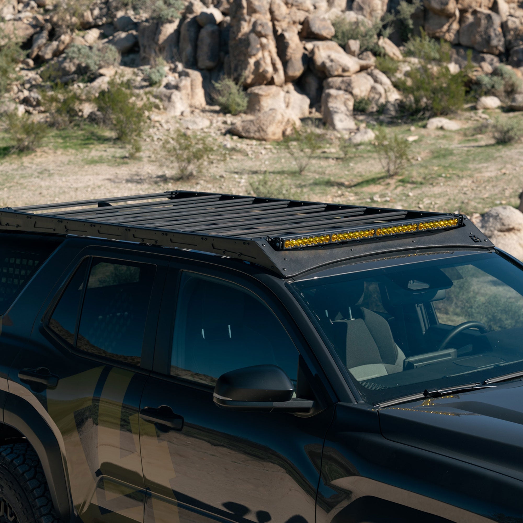2025+ Toyota 4Runner Roof Rack with Optional Light Bar Mount