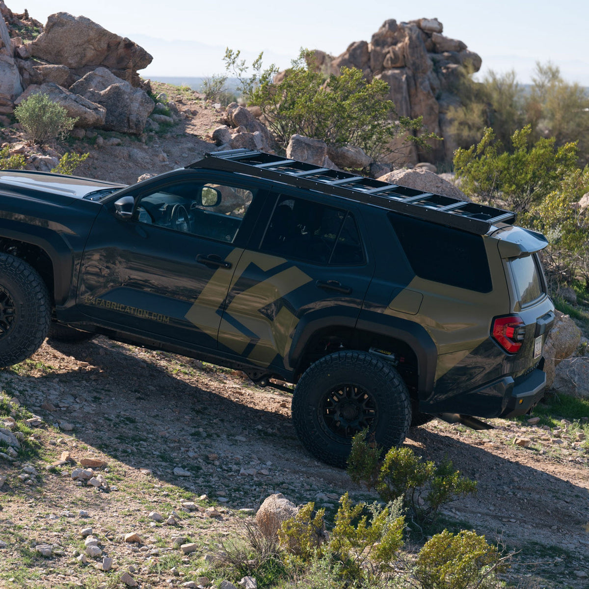 2025+ Toyota 4Runner Roof Rack with Optional Light Bar Mount
