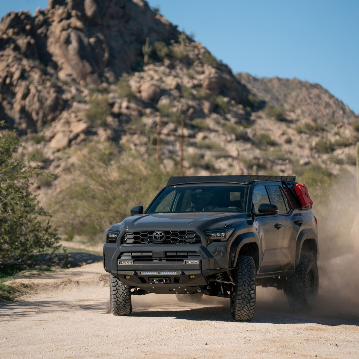 2025+ Toyota 4Runner Roof Rack with Optional Light Bar Mount