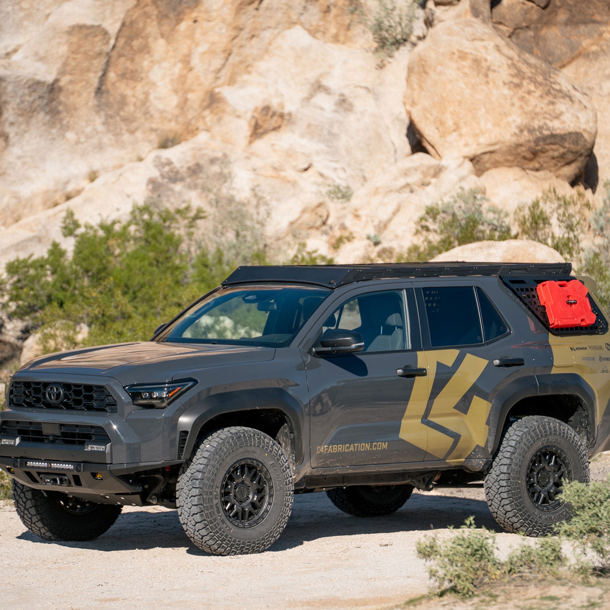 2025+ Toyota 4Runner Roof Rack with Optional Light Bar Mount