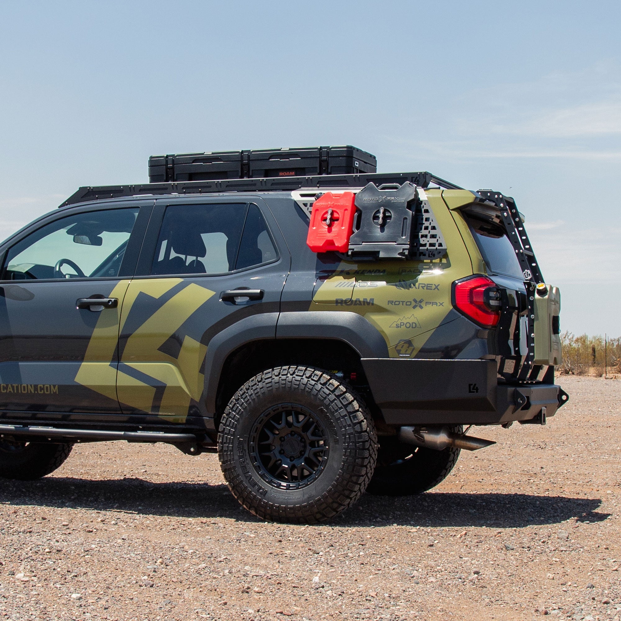 2025+ Toyota 4Runner Overland Series Rear Bumper