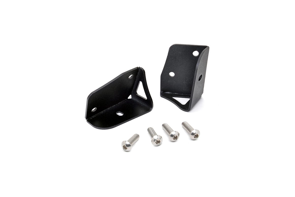 LED Light Mount Lower Windshield Pod Jeep Wrangler TJ (97-06)/Wrangler Unlimited (04-06) Rough Country
