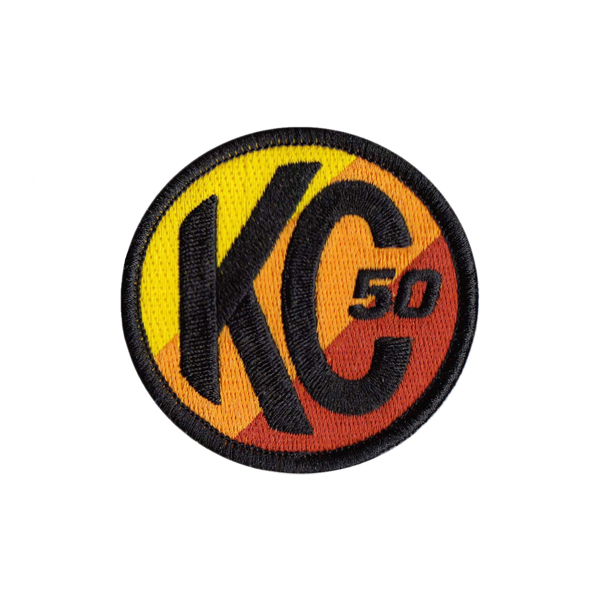KC HiLiTES 50TH ANNIVERSARY RACER PATCH - 7005