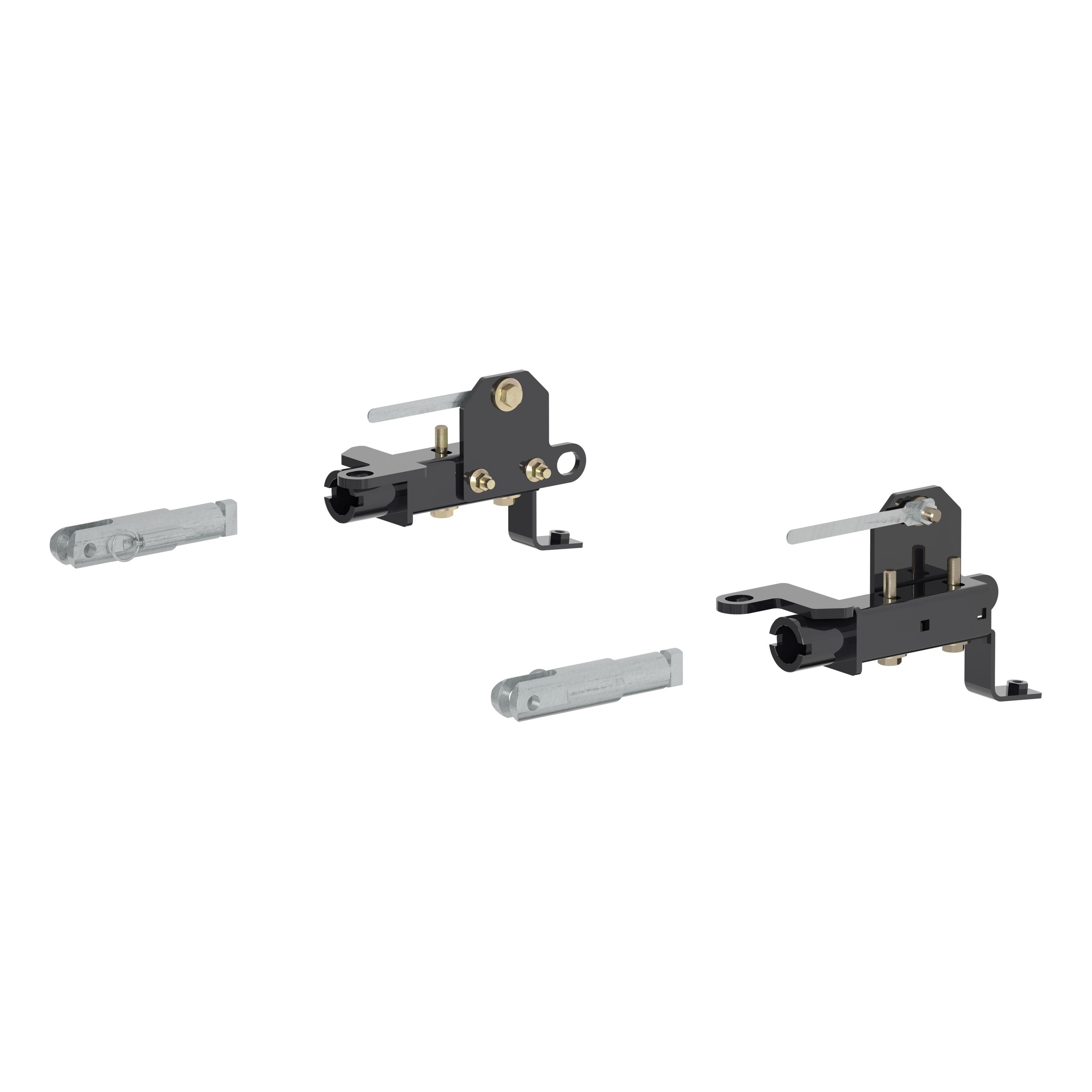 CURT Custom Tow Bar Base Plate Brackets for Dinghy Towing, Fits Select Ford Ranger Model 70127
