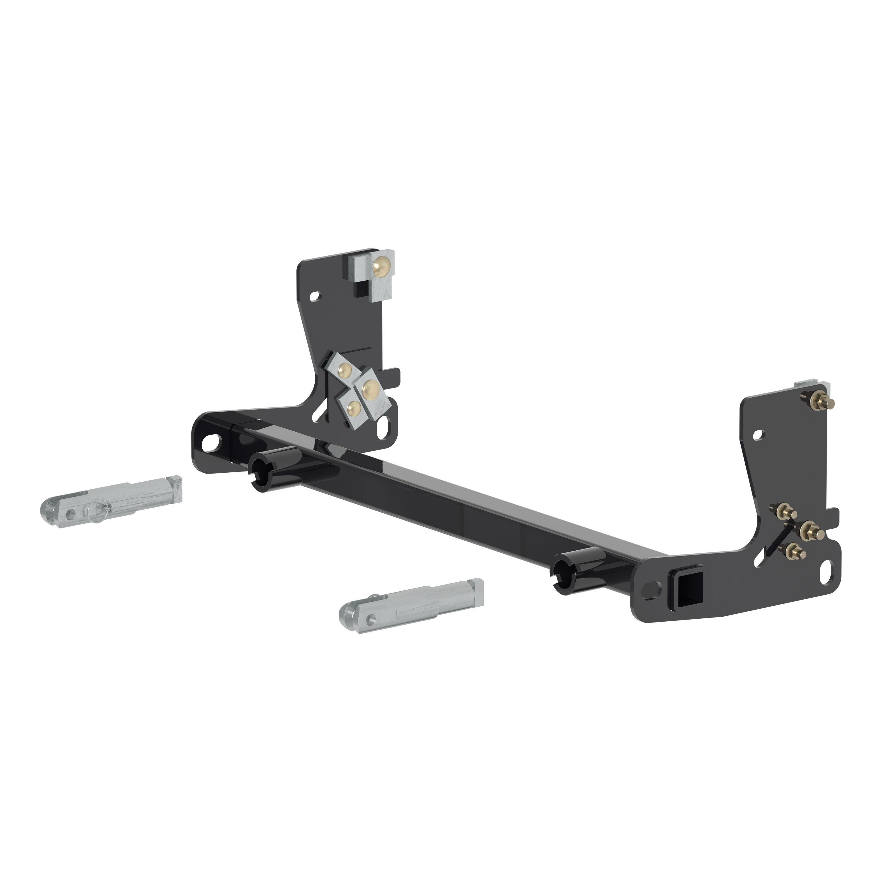 CURT Custom Tow Bar Base Plate Brackets for Dinghy Towing, Fits Select Jeep Wrangler TJ Model 70129