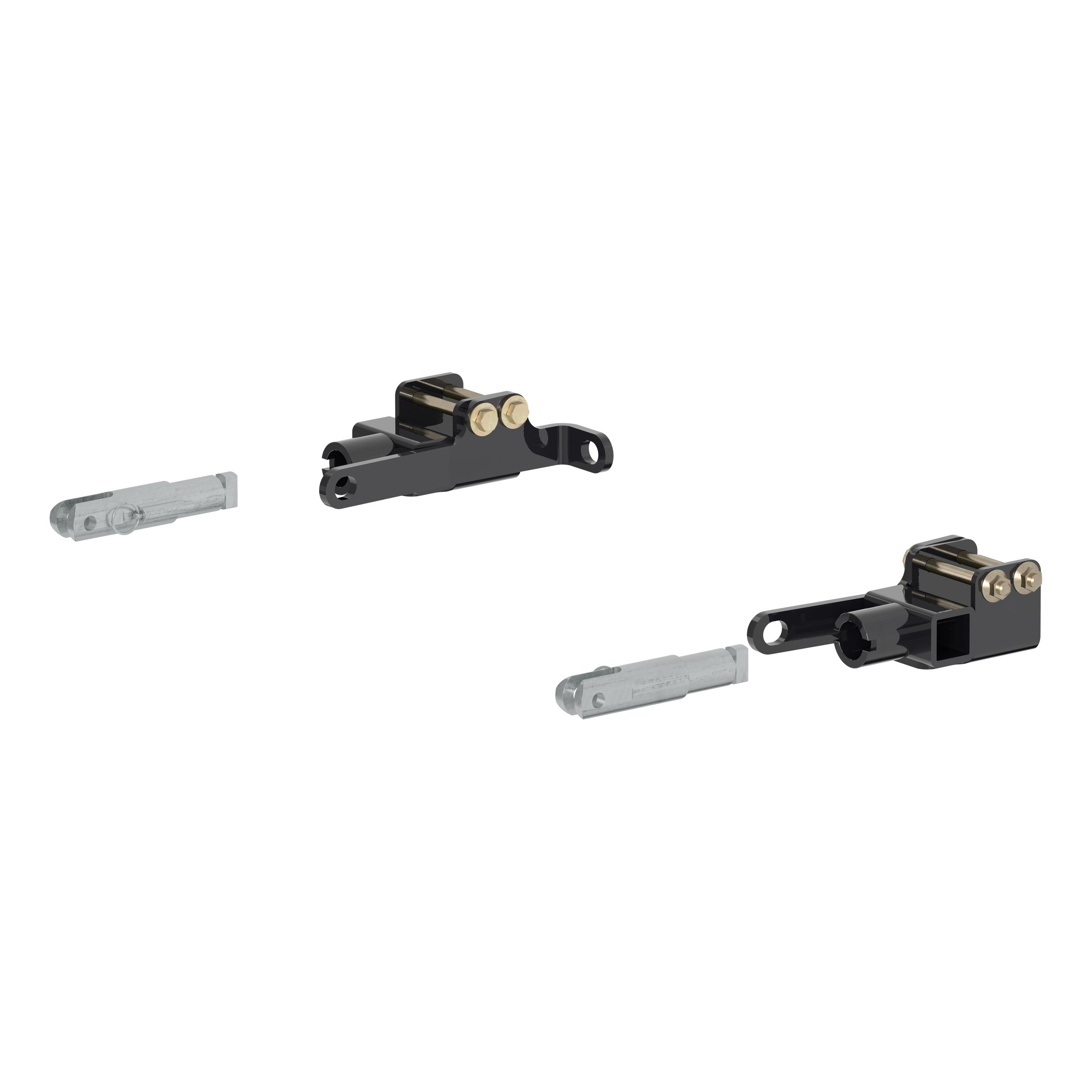 CURT Custom Tow Bar Base Plate Brackets for Dinghy Towing, Fits Select GMC Sierra, Chevrolet Silverado 1500 Model 70141