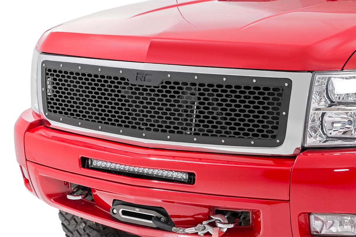 Mesh Grille Chevy Silverado 1500 2WD/4WD (2007-2013) Rough Country
