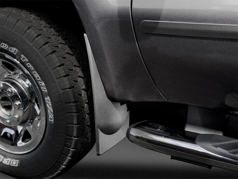 WeatherTech 08-10 Ford F250/350 Superduty No Drill Mudflaps - Black
