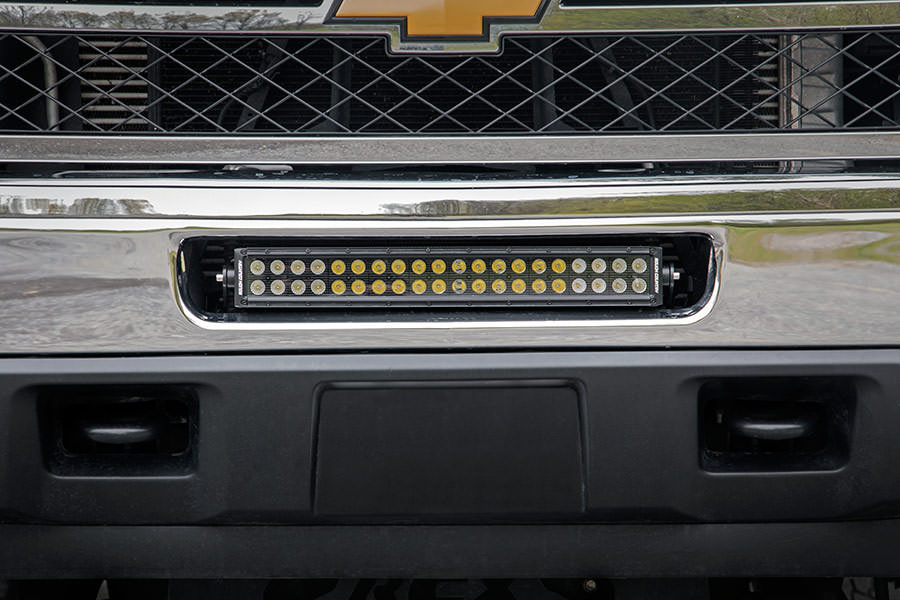 LED Light Mount Bumper 20 Inch Chevy Silverado 2500 HD 4WD (2011-2014) Rough Country