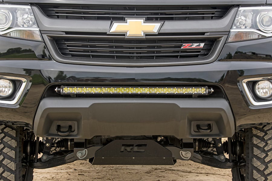 LED Light Mount Bumper 30 Inch Chevy/GMC Canyon/Colorado 2WD/4WD (15-22) Rough Country