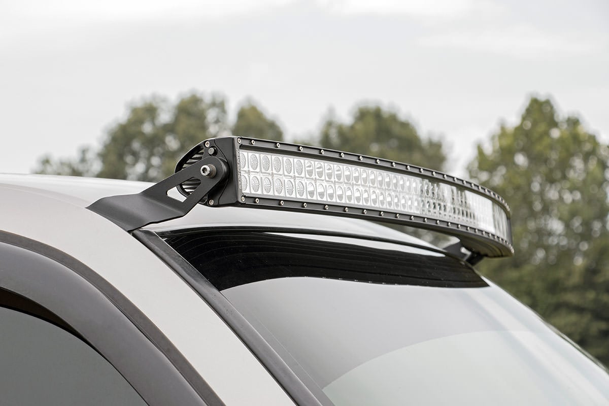 LED Light Mount Windshield 54 Inch Curved Silverado/Sierra 1500 Truck & SUV (99-06 & Classic) Rough Country