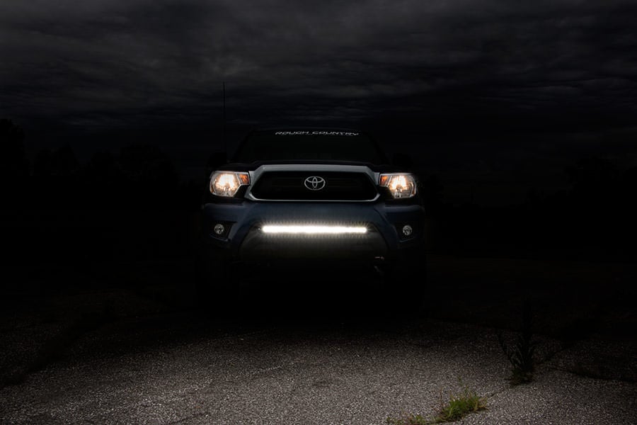 LED Light Mount Lower Grill 30 Inch Toyota Tacoma 2WD/4WD (2005-2015) Rough Country