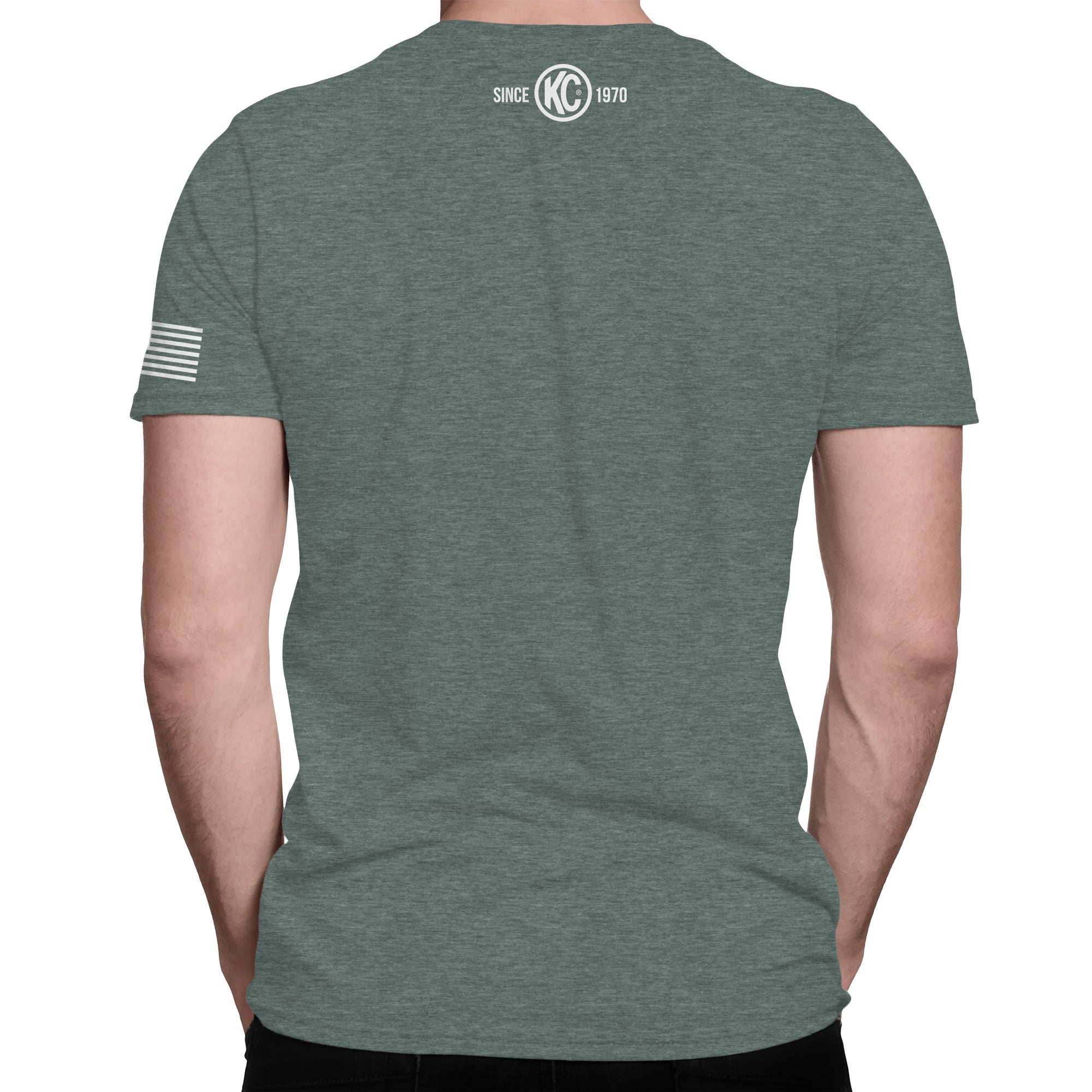 KC HiLiTES EAT, SLEEP, CAMP, REPEAT GRAPHIC PINE GREEN 2XL - 70587