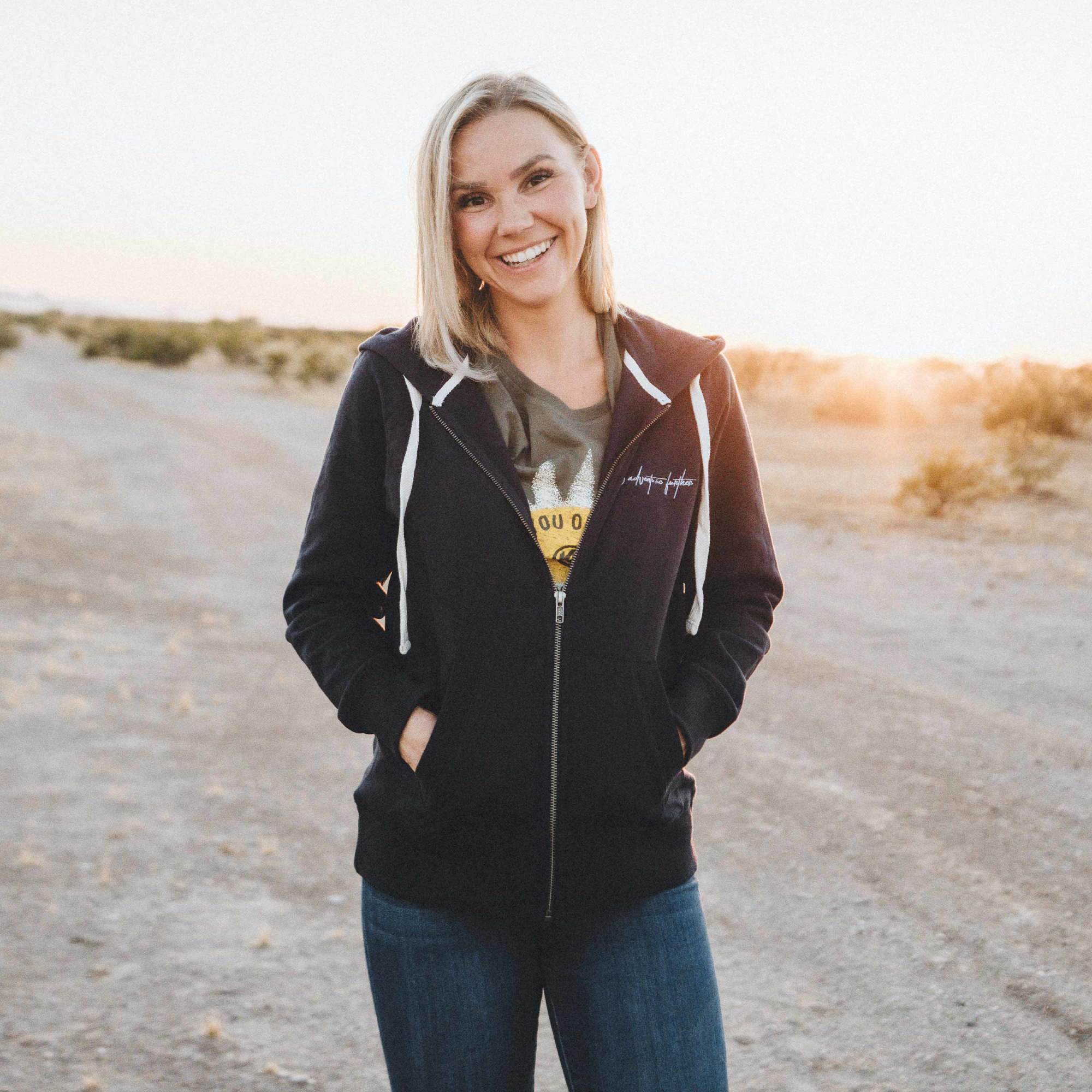 KC HiLiTES WOMENS WEEKENDER ZIP-UP HOODIE NAVY MED - 70660