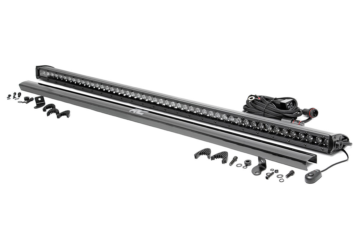 ROUGH COUNTRY 50-INCH STRAIGHT CREE LED LIGHT BAR - (SINGLE ROW | BLACK SERIES)